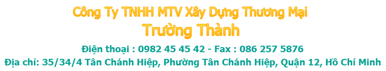 Thông tin công ty Trường Thành
